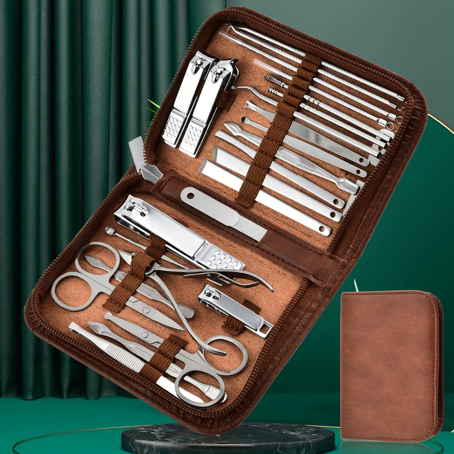Professional 26-Piece Stainless Steel Manicure Set