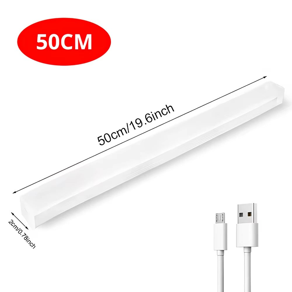 Smart Motion Sensor LED Night Light - Rechargeable Magnetic Strip