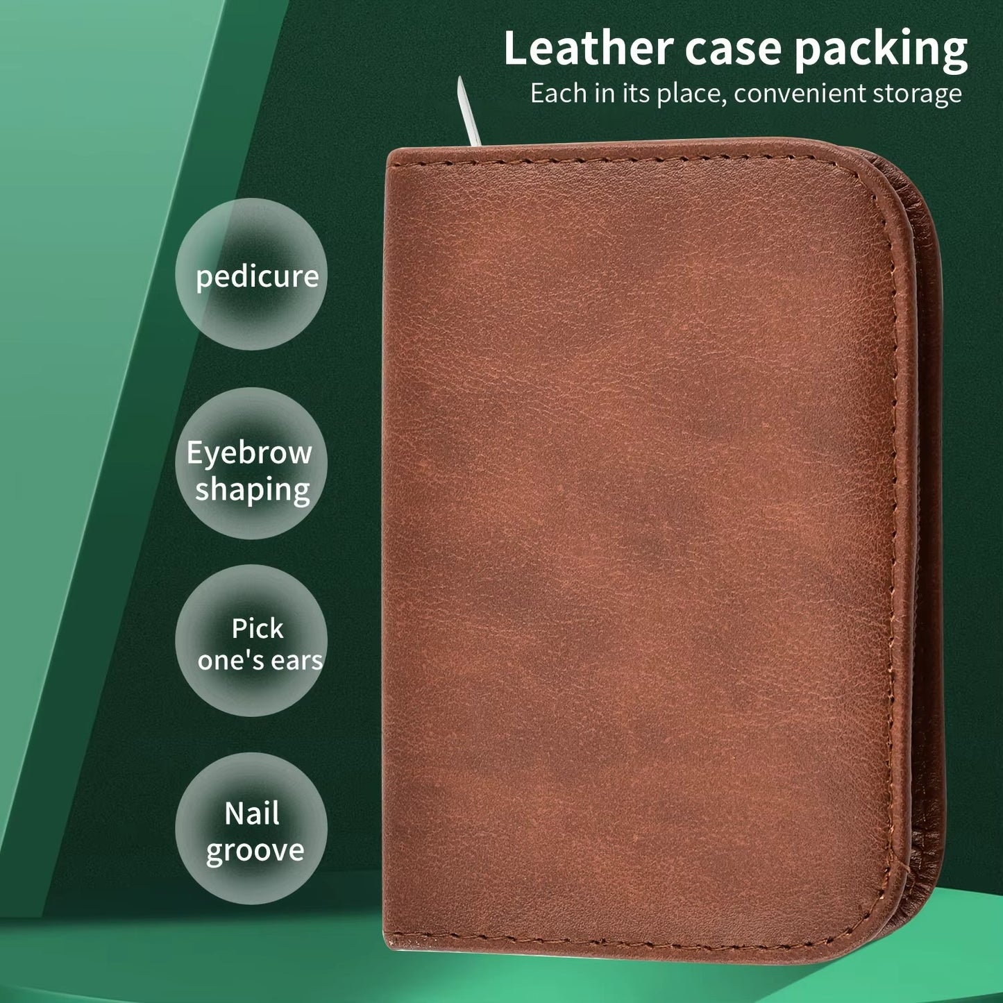 Professional 26-Piece Stainless Steel Manicure Set