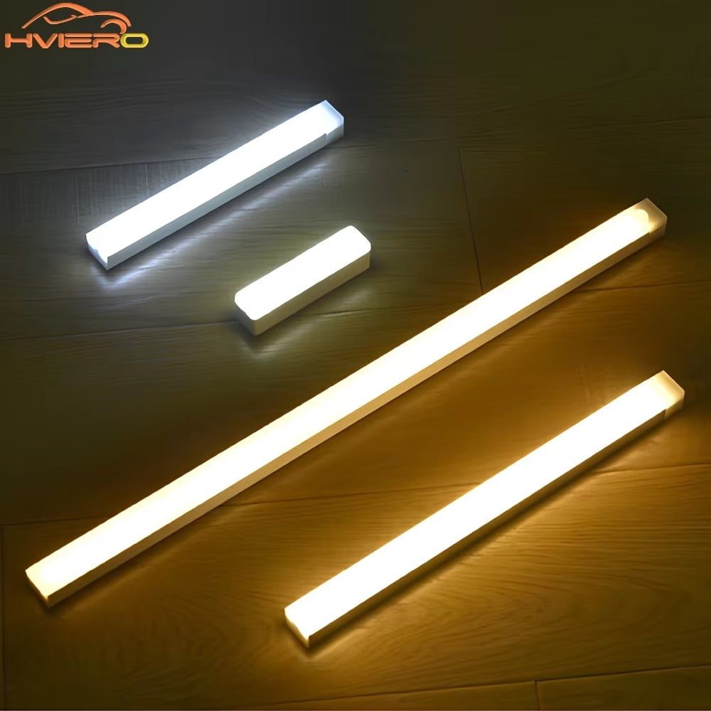 Smart Motion Sensor LED Night Light - Rechargeable Magnetic Strip