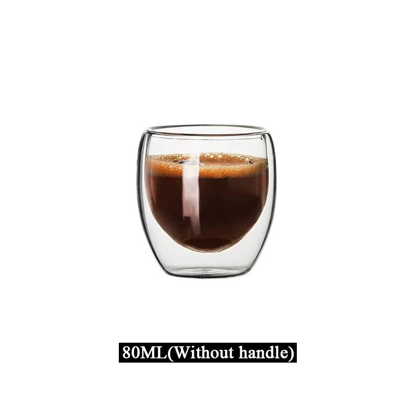 Double-Walled Glass Mugs