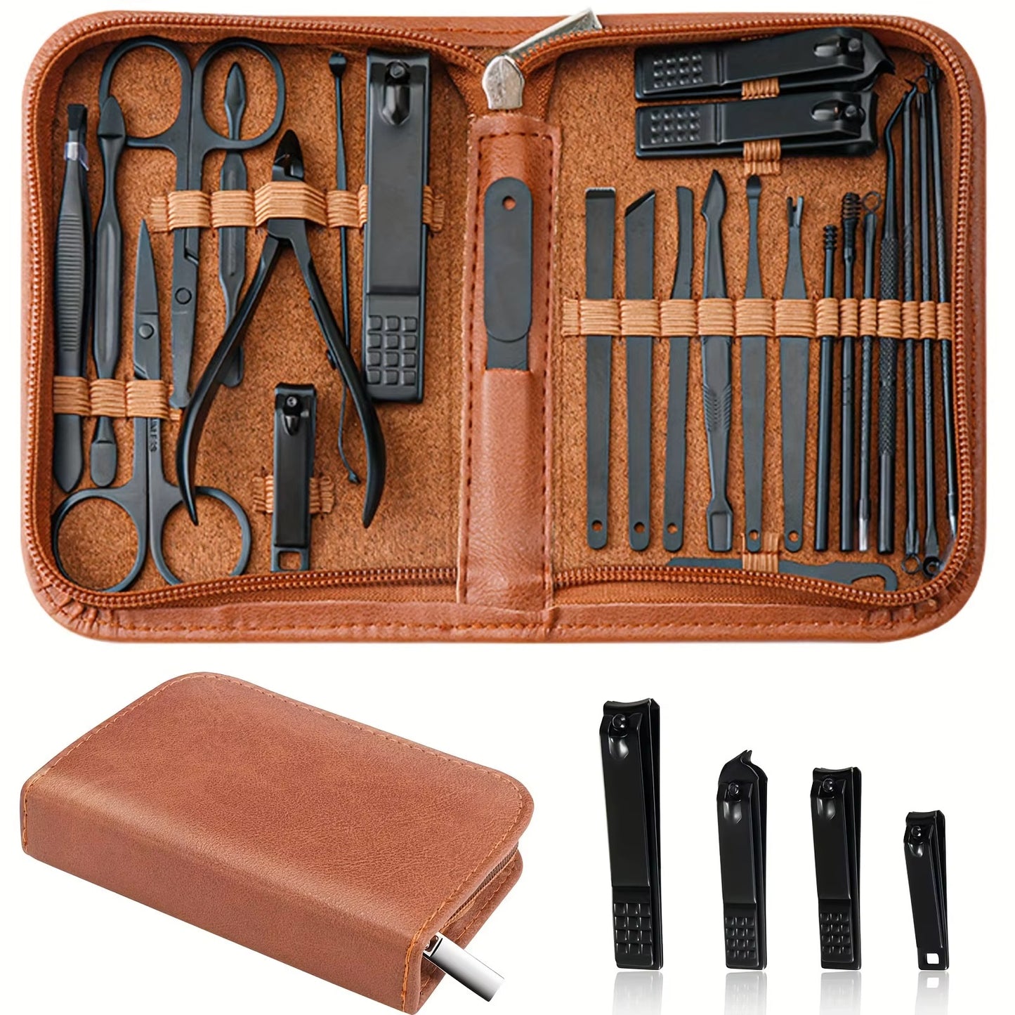 Professional 26-Piece Stainless Steel Manicure Set