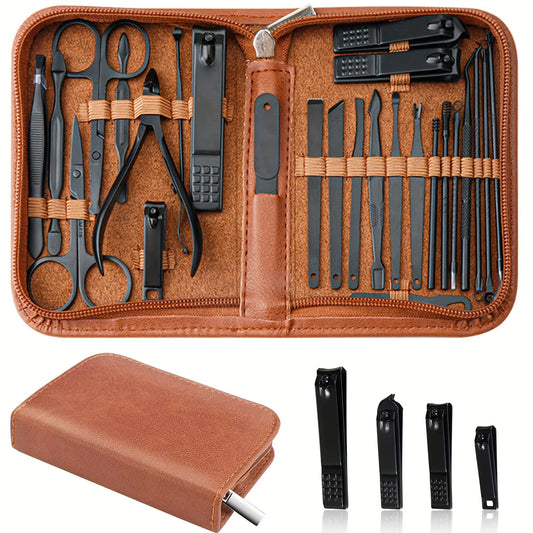 Professional 26-Piece Stainless Steel Manicure Set